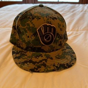 Milwaukee Brewers On-Field Camo Hat